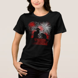 Camiseta Triblenda Chat Noir Día de Canadá