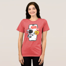 Camiseta Triblenda Chats de amor de tecnología