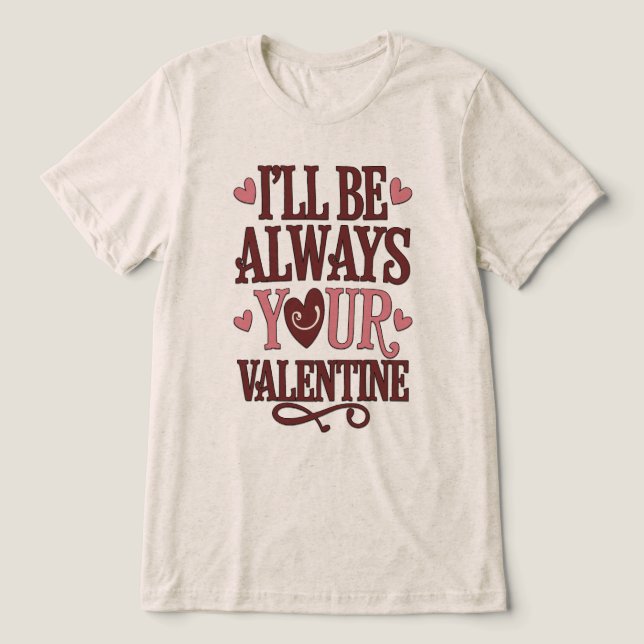 Camiseta Triblenda Cheeky Valentine (Diseño delantero )