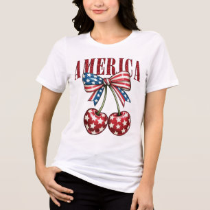 Camiseta Triblenda Cherries de Estados Unidos