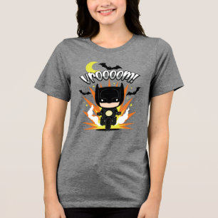 Camiseta Triblenda Chibi Batman Batcycle