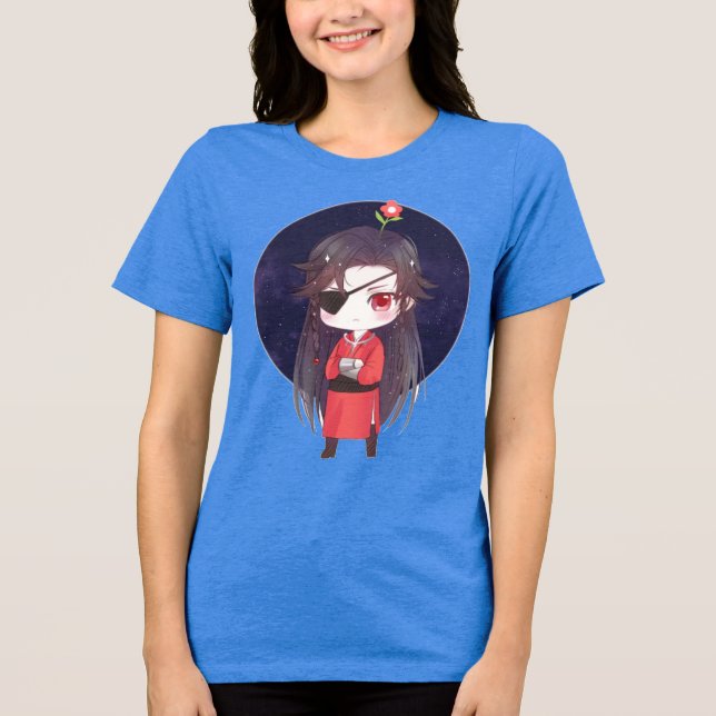 Camiseta Triblenda Chibi Hua Cheng (Anverso)
