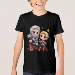 Camiseta Triblenda Chibi Thor and Son