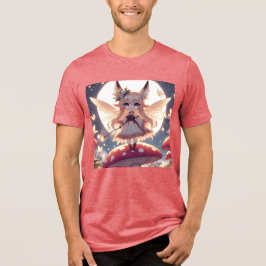 Camiseta Triblenda Chica anime Pixie Hippie Moon Fairy