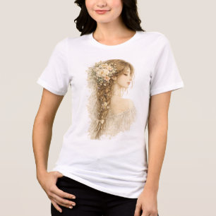 Camiseta Triblenda Chica Boho Trenzada