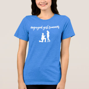 Camiseta Triblenda Chica Comprometida Verano Lindo Compromiso