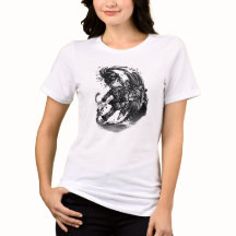 Chica de Anime Oscura con Arte de Gato Gigante