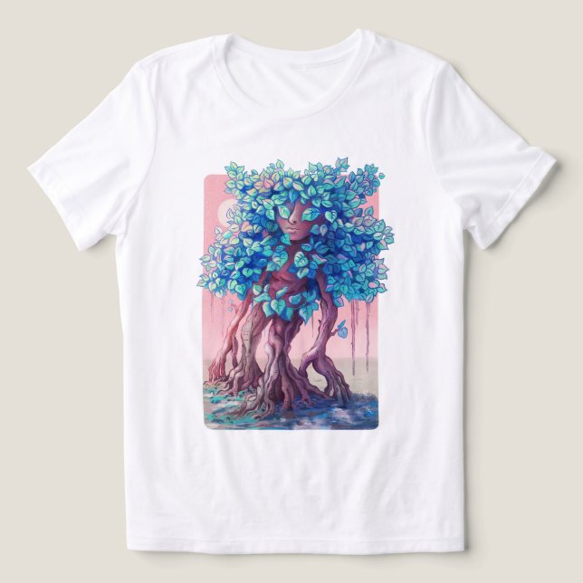 Camiseta Triblenda Chica de árbol (Diseño delantero )