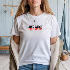 Camiseta Triblenda Chica de bicicleta retro Ironía negra