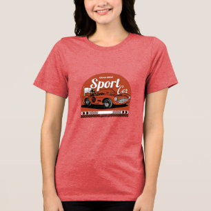 Camiseta Triblenda Chica de coche deportivo