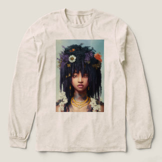 Camiseta Triblenda Chica de Corona de Flores