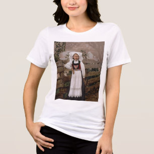 Camiseta Triblenda Chica de Haranger, Noruega
