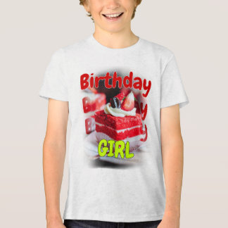 Camiseta Triblenda Chica de la camiseta de cumpleaños