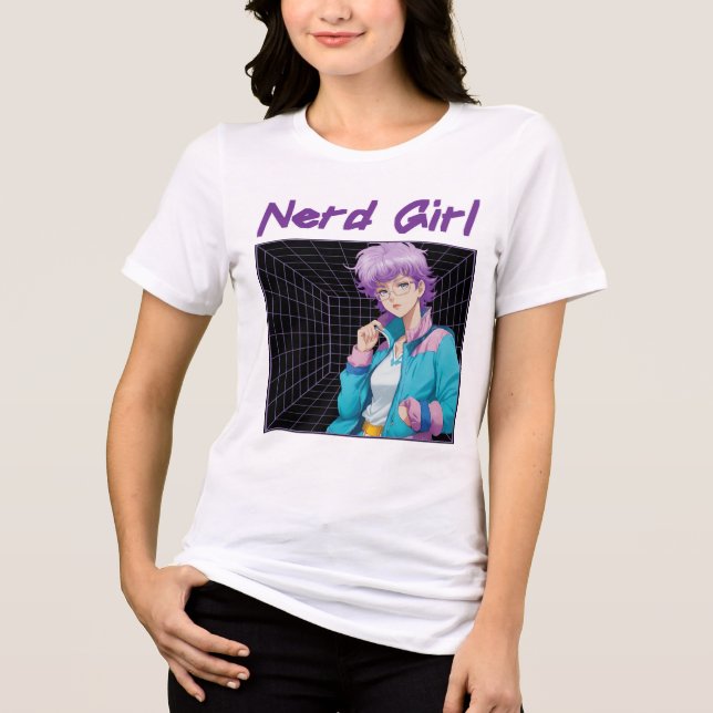 Camiseta Triblenda Chica friki  (Anverso)