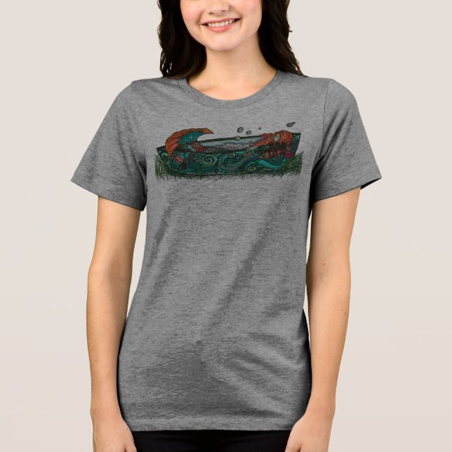 Camiseta Triblenda chica inmoral (Anverso)