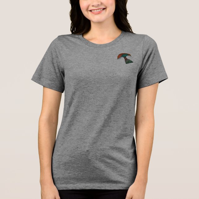 Camiseta Triblenda chica inmoral (Anverso)