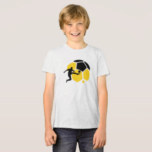 Camiseta Triblenda Chica jugador de fútbol, regalo de cumpleaños, equ