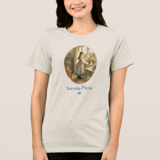 Camiseta Triblenda Chica Sueca - Swedish girl