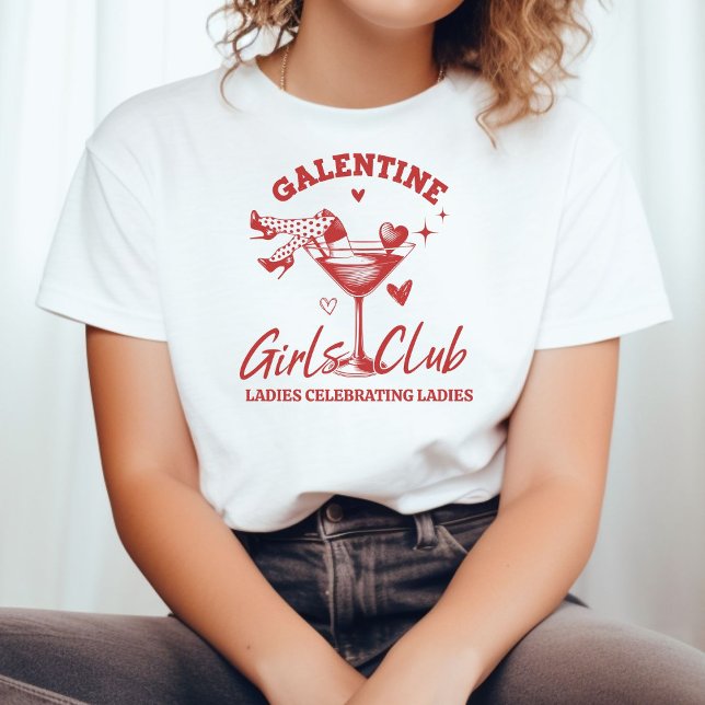 Camiseta Triblenda Chicas galentinos Club Chicas de San Valentín Fies (Subido por el creador)