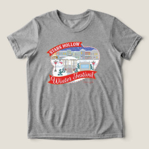 Camiseta Triblenda Chicas Gilmore   Festival de Invierno Stars Hollow