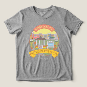 Camiseta Triblenda Chicas Gilmore Festival Stars Hollow de Otoño