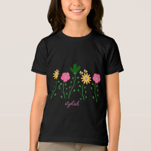 Camiseta Triblenda Chicas Personalizares florales de primavera y vera