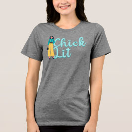 Camiseta Triblenda Chick Lit Genre Lovers