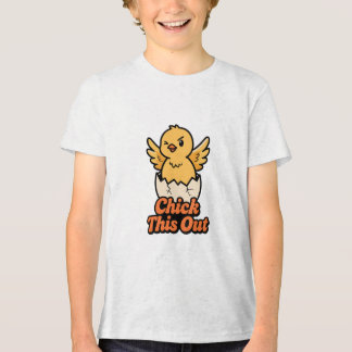 Camiseta Triblenda Chick This Out! Cute Punny
