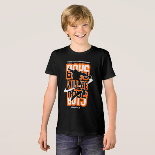 Camiseta Triblenda Chicos Serán Chicos Skateboarding Retro Freestyle
