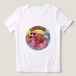 Camiseta Triblenda ¡Chill Louisiana Crawfish & Beer Tee! ☀️ 🍹