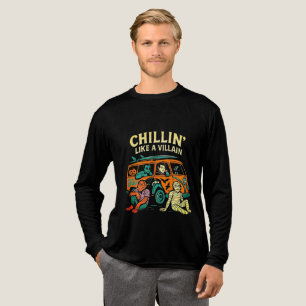 Camiseta Triblenda Chillin' como un villano - Monstruo retro