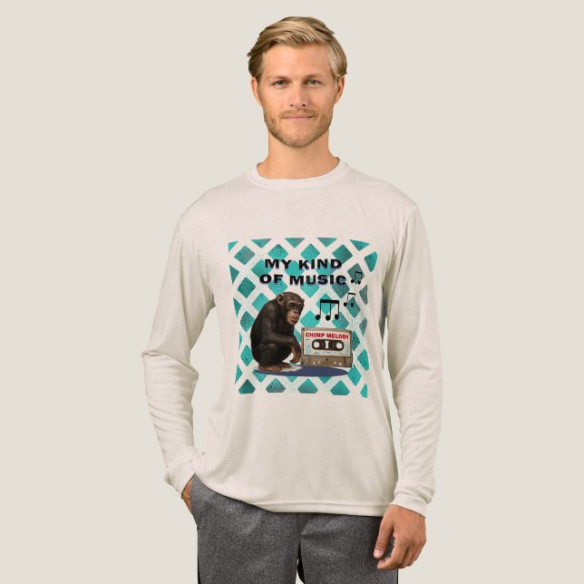 Camiseta Triblenda chimpancé (Anverso Completo)