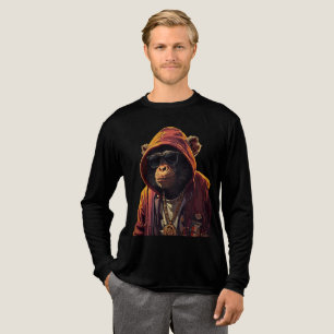 Camiseta Triblenda Chimpancé Urbano – Chimpancé Cool con Sudadera con