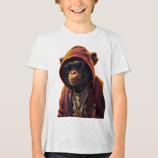 Camiseta Triblenda Chimpancé Urbano – Chimpancé Cool con Sudadera y O