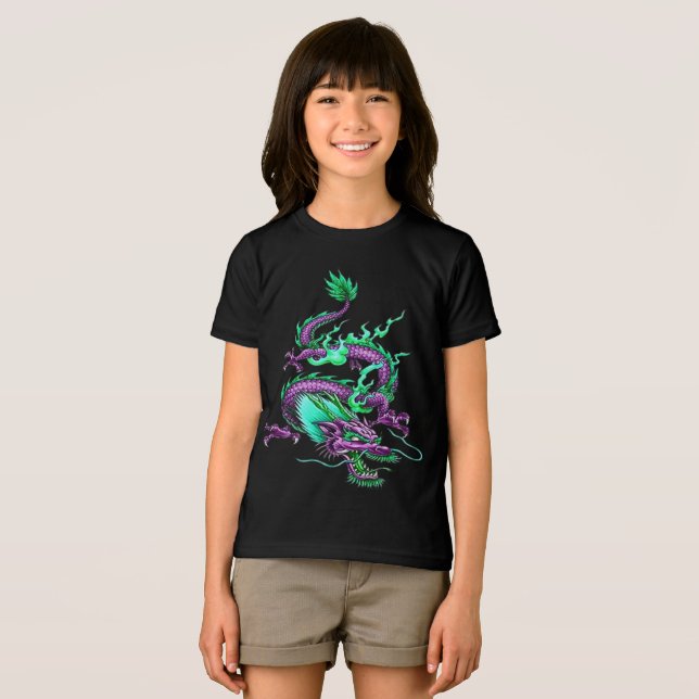 Camiseta Triblenda Chinese Underworld Dragon Mythical Waterway  ( Anverso Completo)
