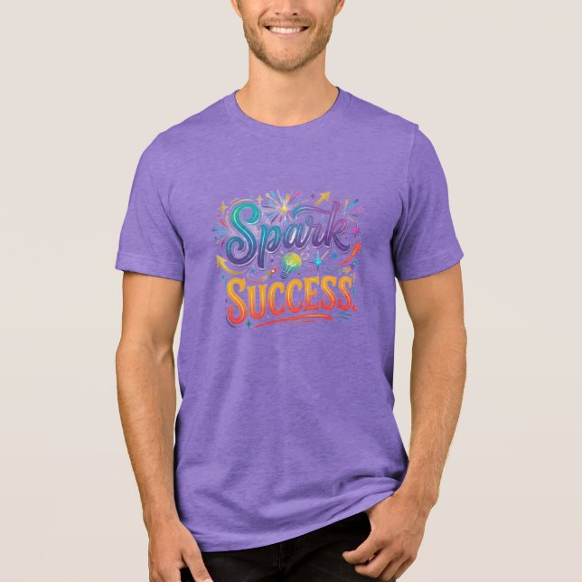 Camiseta Triblenda Chispa de Éxito (Anverso)
