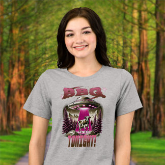 Camiseta Triblenda Chiste de secuestro de vacas en barbacoa para extr