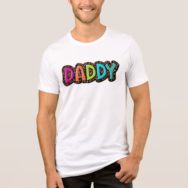 Camiseta Triblenda Chita arcoiris Imprimir camiseta de papi (Anverso)