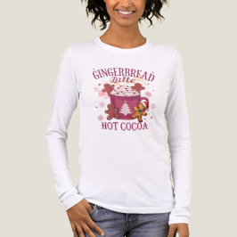 Camiseta Triblenda Chocolate caliente de jengibre navidad
