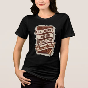 Camiseta Triblenda Chocolate Life Liberty