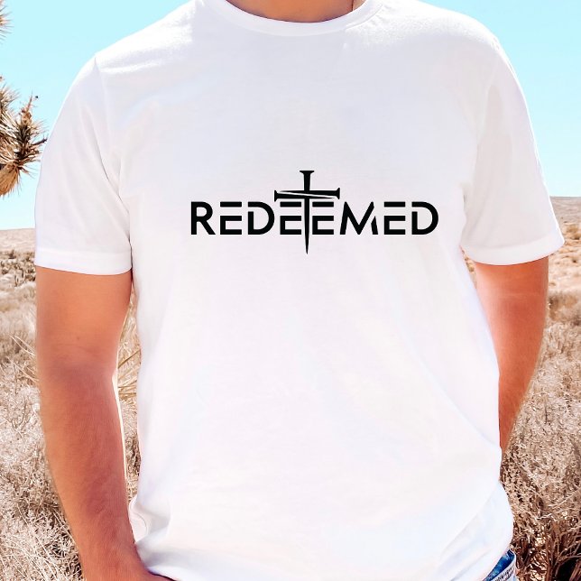 Camiseta Triblenda Christian Cross Redeemed  (Subido por el creador)