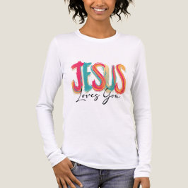 Camiseta Triblenda Christian Jesus Loves You T-Shirt