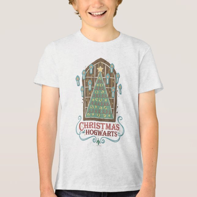 Camiseta Triblenda Christmas at HOGWARTS™ Cookie Graphic (Anverso)