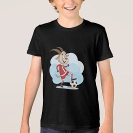 Camiseta Triblenda Christmas Goat Playing Soccer
