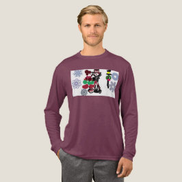 Camiseta Triblenda Christmas Lovely walking