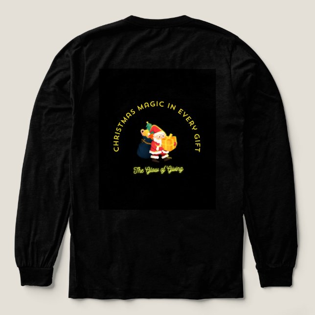 Camiseta Triblenda Christmas Magic in Every Gift (Diseño trasero)