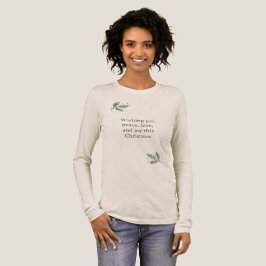 Camiseta Triblenda Christmas Peace and Joy 