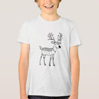 Camiseta Triblenda Christmas Reindeer