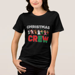 Camiseta Triblenda Christmas Squad | Fun Matching Holiday Team Design