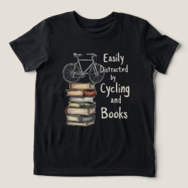 Camiseta Triblenda Cíclica divertida y los libros son más que una cit